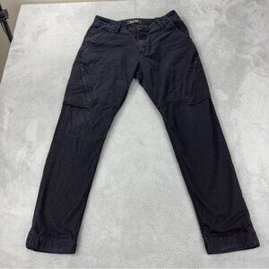 DUER Men's Black Cargo Pants Size 33x30